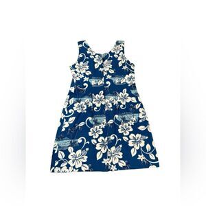 EUC Beautiful Shannon Marie Hawaiian Print cotton rate 16 Made in Hawaii Vintage